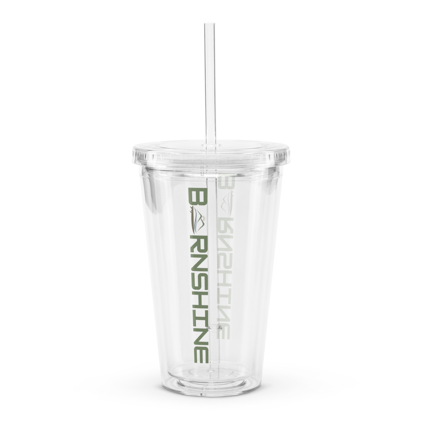 BNS Clear plastic tumbler