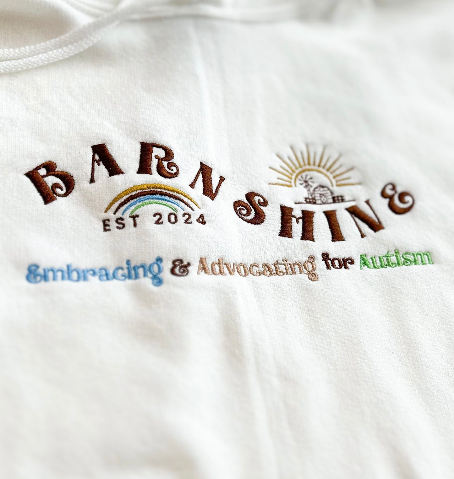 BarnShine Embroidered Hoodie (Toddler & Youth)