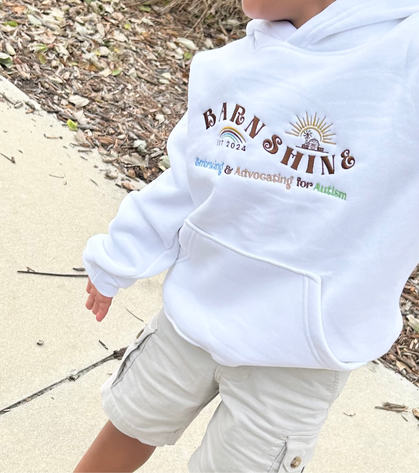 BarnShine Embroidered Hoodie (Toddler & Youth)