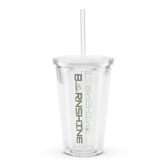 BNS Clear plastic tumbler